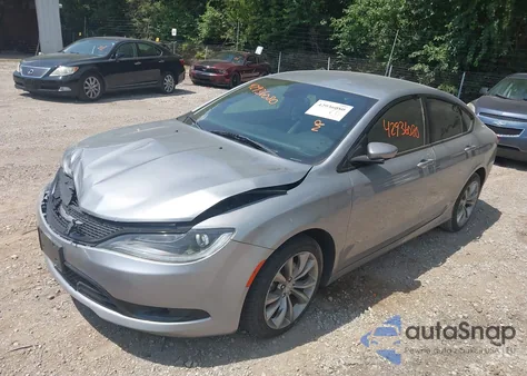 2015 Chrysler 200 S from USA, damaged, VIN 1C3CCCBB7FN538649